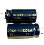 4PCS Panasonic Fc 2200UF 16V 105C Radial Electrolytic Capacitor. Fixed Price $9.45.