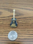 Kenny Rogers Rodgers Misprint Country Guitar Vintage Hat Lapel Pin Tie Tack Nos. Fixed Price $9.72.