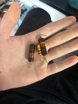 Vintage Sprague Bumblebee Capacitor Lot Gibson Les Paul Tone. Fixed Price $70.00.