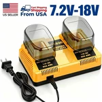 For Dewalt DC9320 Fast Charger Dual Port 7.2V 12V 14.4V 18V Nicd Nimh Batteries. Fixed Price $43.69.