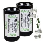 (2) Pack , 72-88 Uf Mfd Hvac Motor Start Capacitors 165 Volt With Resistors. Fixed Price $31.30.