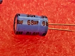 16PC 68UF 35V Radial Illinios Cap 686RLS035M. Fixed Price $9.99.