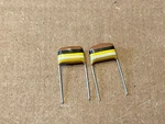 2 Nos Mullard Tropical Fish .1 Uf 400V Capacitors Guitar Amp Tone Caps (qty). Fixed Price $15.00.