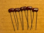 Nos Vintage Pf 500V Silver Mica Capacitors .000024 Uf Elmenco Em (qty). Fixed Price $8.00.