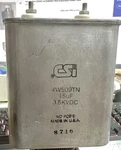Csi 3.5KVDC 15UF Capacitor. Fixed Price $32.00.
