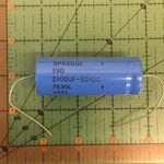 Sprague Capacitor 2400UF 30V 39D248G030JP4 Possible Apple 1 Repair Replace 25V. Fixed Price $93.45.
