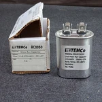 Temco RC0050 370/440 10UF Microfarad Oval Motor Run Capacitor. Fixed Price $9.00.