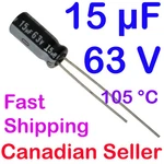 Lot Of 5/10/15PCS 15UF 63V 5X11MM 105C Nichicon He For Video Audio Amplifier. Fixed Price $13.51.