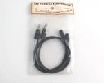 Itt/pomona 4274-36-0 Multi-stacking Banana Patch Cord With Fuse Holder 36" Black. Fixed Price $9.99.