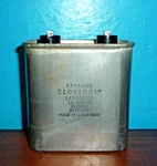 Sprague Clorinol Motor Run Oil Capacitor 11UF 330VAC 11MFD. Fixed Price $8.78.
