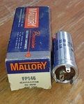Vintage Nos Mallory FP146 Can Capacitor 40 Mfd 450 Vdc New Box. Fixed Price $20.00.