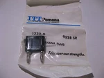 Qty Dual Banana Plug Itt Pomona 1330-0 9528-SR Test Cable Black Plastic Nos. Fixed Price $9.99.