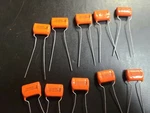 Sprague 225P12491XD3 Orange Drop .12UF 100V 10% Nos (10). Fixed Price $18.00.