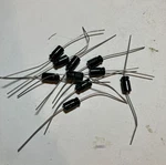 Lot Of 10 Sprague Electrolytic Capacitors New 22UF 25V 500D Usa. Fixed Price $9.99.
