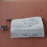 100 Pcs 33UF 10V 20% Axial Aluminum Electrolytic Capacitors CE02W1A330 Cge. Fixed Price $5.95.