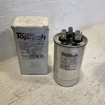 New Toptech TT-CAP-25/5/440 440VAC 25+5 Mfd Dual Rated Round Run Capacitor Nib. Fixed Price $12.99.