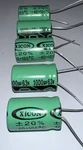 63 Vdc 1000 Uf Electrolytic Radial Capacitors 105 New Quantity Of By Xicon. Fixed Price $8.25.