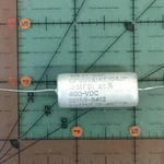West Axial Film Capacitor 400V 5% M14157/02-4077P Mil Audio 0.1UF Nos. Fixed Price $27.04.