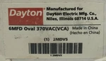 Dayton 2MDV5 6MFD Oval Capacitor 370 Vac Vca. Fixed Price $12.00.