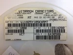 VJ1825Y105KXAMT Vitramon Cap Ceramic 1UF 50V X7R Smd 20 Pieces. Fixed Price $13.80.