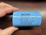 Mallory Capacitor Mfd 23000 Vdc Max Surge 20 CGS233U016V3C. Fixed Price $29.00.