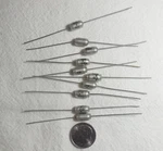 QTY(10) Itw Paktron .02UF 200VDC Polypropylene Film Axial Capacitors Nos 2.5%. Fixed Price $5.50.