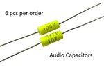 6PCS Nyt 0.012UF 12NF 12000PF 100V +/-1% Axial Polyester Film Capacitor, Audio. Fixed Price $10.25.