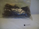 Almost Full Bag Of Sangamo Electric Steel Clips Type J15 Cap 42 TOL99% Volts 500. Fixed Price $50.00.
