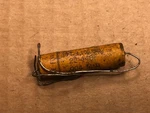 Nos Vintage Zenith Wax Capacitor .004 Uf 600V Treble Bleed. Fixed Price $7.00.