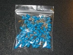 2.2 Uf 50 Volt Dipped Tantalum Capacitors (100 Pieces) Us Seller. Fixed Price $5.50.