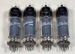 Matched Quad General Electric 7189A E84L EL84 Power Tubes. Fixed Price $349.99.