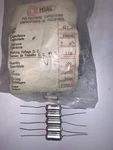 10,000 Pf 160 Volt Polystyrene Capacitor Tolerance +/- H% By Mial New Qty (5). Fixed Price $8.95.