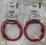 Pomona B-48-2 Stacking Banana Plug Patch Cord, Red, 48-INCH, 15A, 18AWG, LOT/2. Fixed Price $20.50.