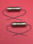 Pair Cde .018 Uf 200V Vitamin Q Pio Oil Capacitors 1970S Cornell Dubilier. Fixed Price $22.00.
